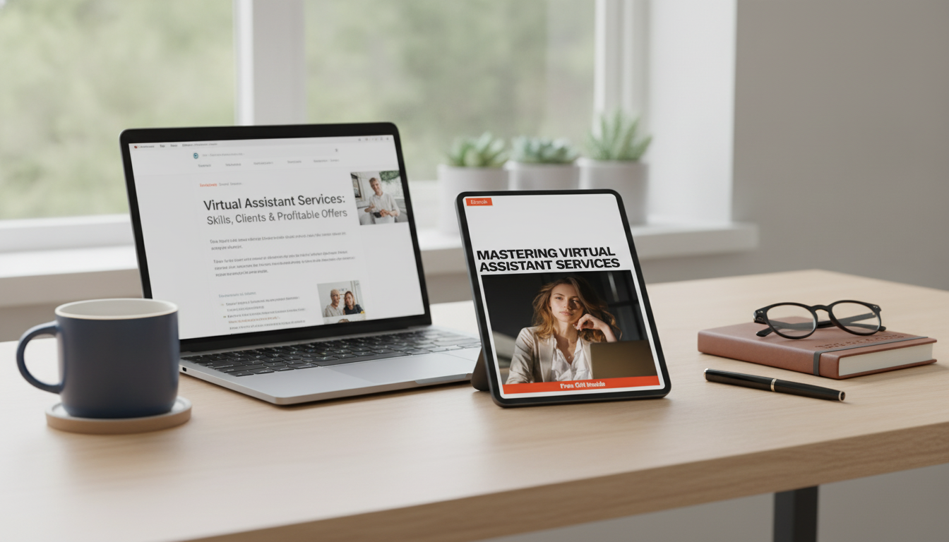 Virtual Assistant Services: Skills, Clients & Profitable Offers