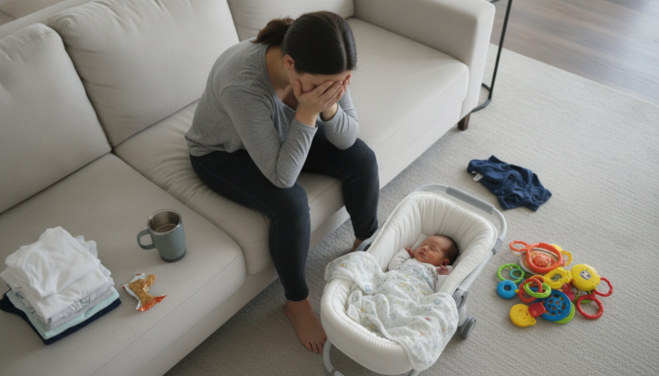 New Mom Overstimulation: Quick Resets & Boundaries